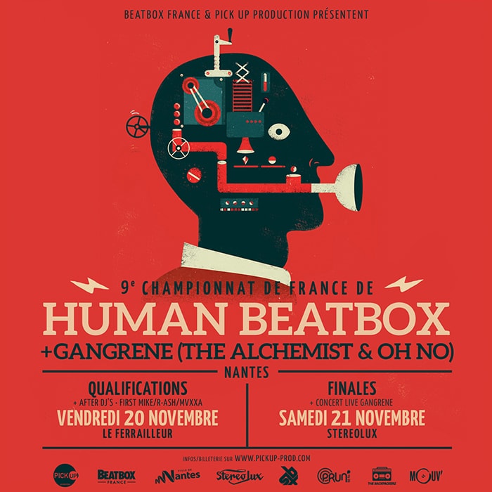 Affiche Championnat de France de Human Beatbox 2015