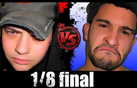 Scouilla contre Hutch – Championnat de France de Human Beatbox 2011 – Huitième de finale