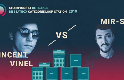 Vincent Vinel vs Mir-sa | Demi-finale Loopstation | Championnat de France de Human Beatbox 2019