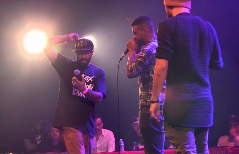Rythmind contre Efaybee – Championnat de France de Human Beatbox 2015 – Quart de finale Hommes
