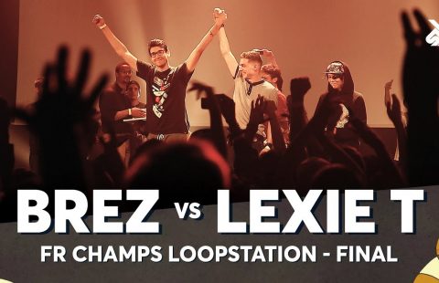 Brez contre Lexie T – Finale Loopstation – Championnat de France de Human Beatbox 2018