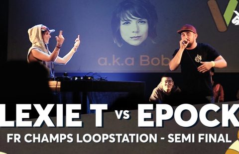 Epock contre Lexie T – Demi-finale Loopstation – Championnat de France de Human Beatbox 2018